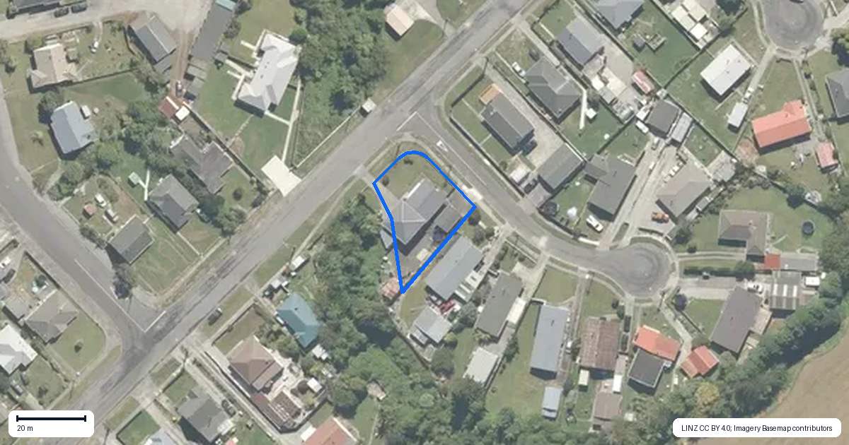 Property context map for 74 Hall Street, Cobden, Greymouth
