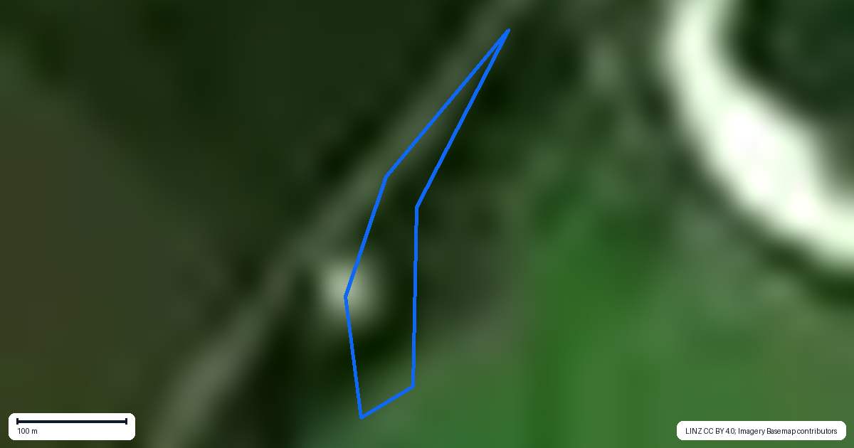 Property context map for 463 South Turnbull Road, Jackson Bay, Haast