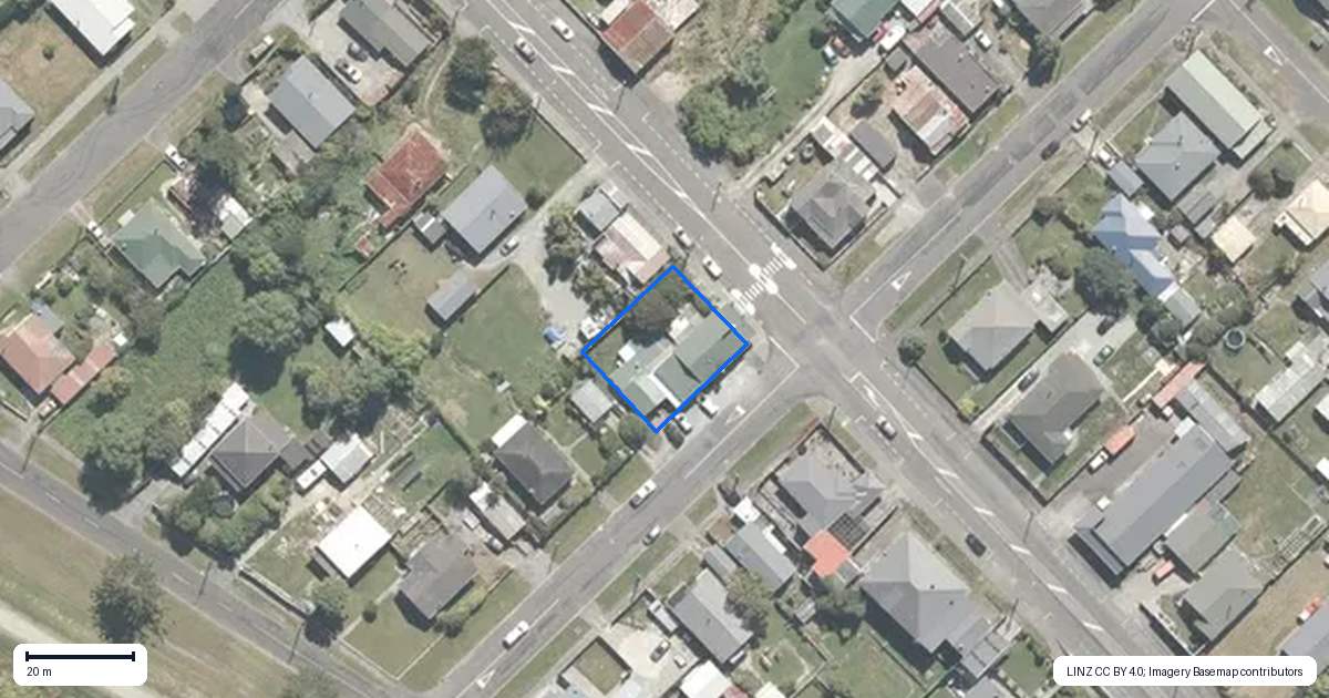 Property context map for 126 Bright Street, Cobden, Greymouth