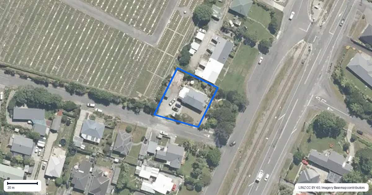 Property context map for 88 Tasman Street, Karoro, Greymouth