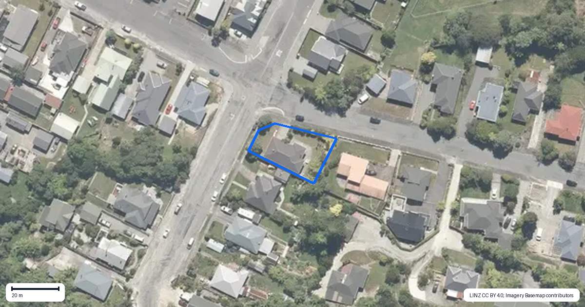 Property context map for 59 Joyce Crescent, Greymouth