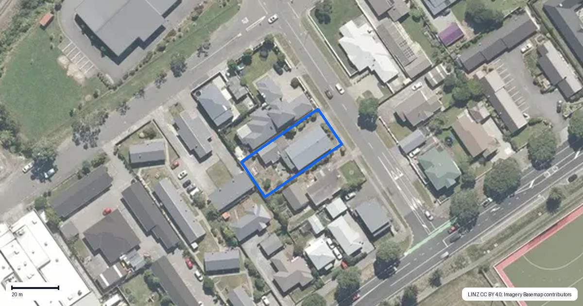 Property context map for 6 Raleigh Street, Greymouth