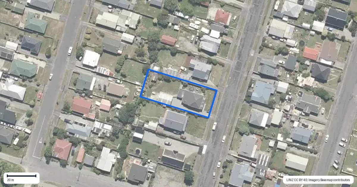 Property context map for 58 Blake Street, Blaketown, Greymouth