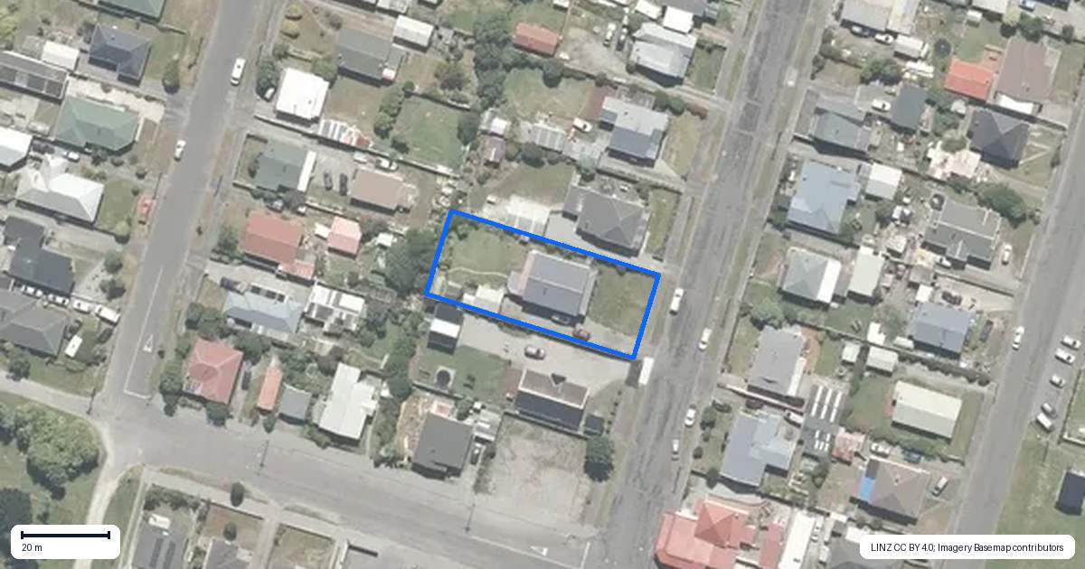 Property context map for 62 Blake Street, Blaketown, Greymouth