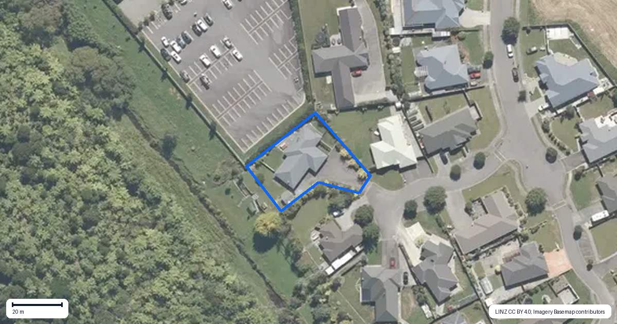 Property context map for 9 Beechwood Court, Greymouth