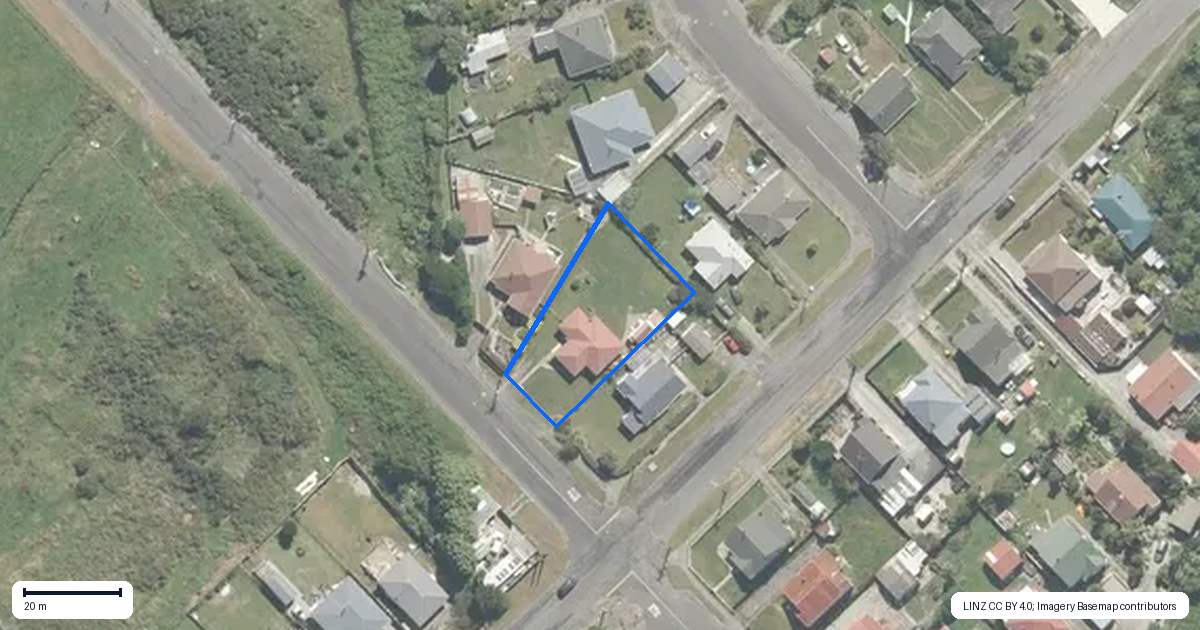 Property context map for 65 Ward Street, Cobden, Greymouth