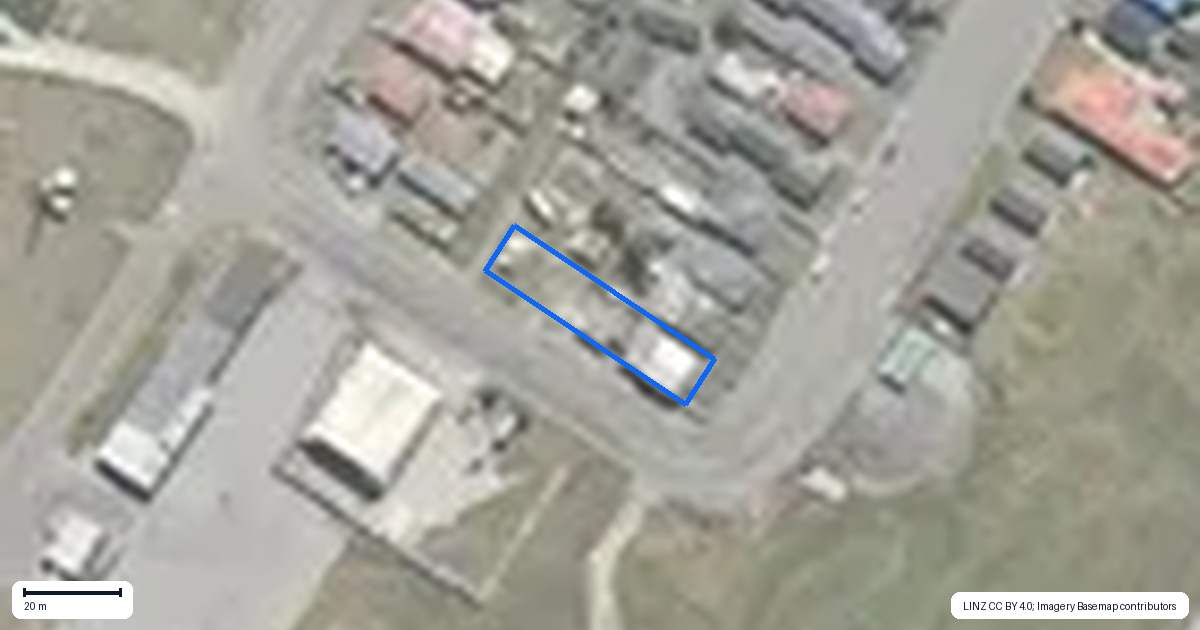 Property context map for 192 Preston Road, Blaketown, Greymouth