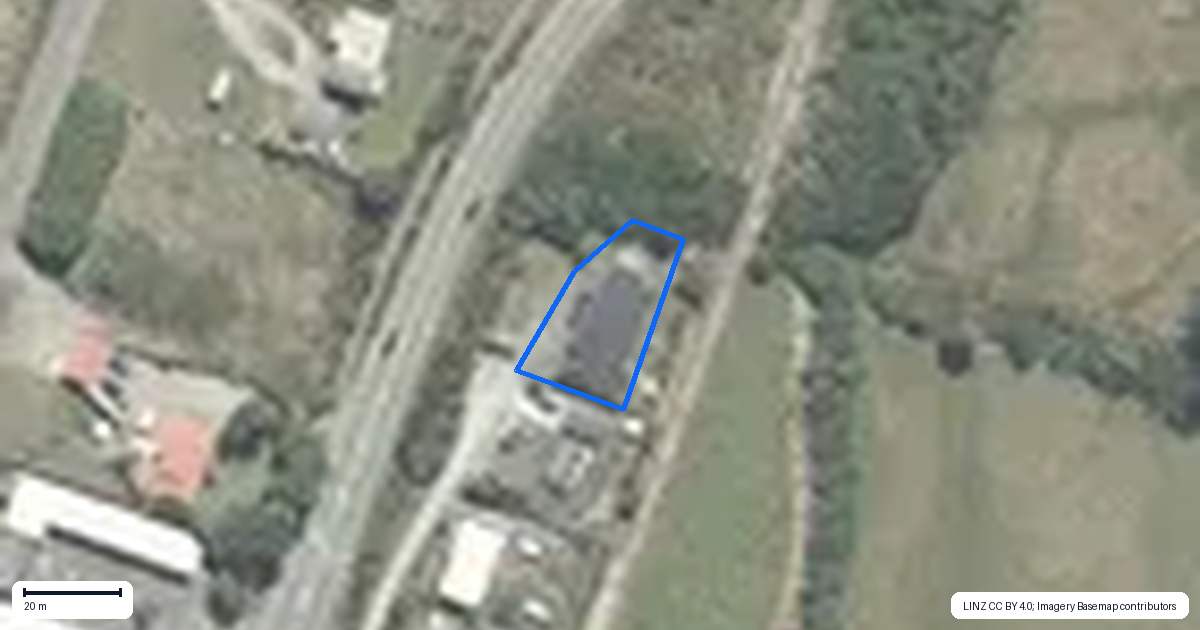 Property context map for 315 Main South Road, Paroa, Greymouth