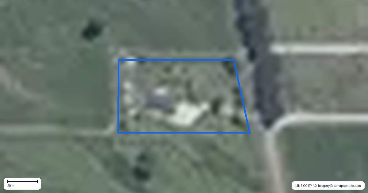 Property context map for 87 Waiho Flat Road, Franz Josef/Waiau