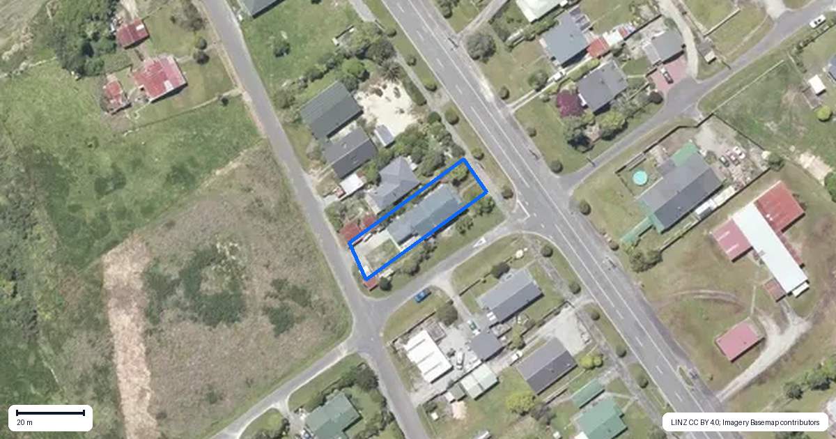 Property context map for 43 Moorhouse Street, Ross
