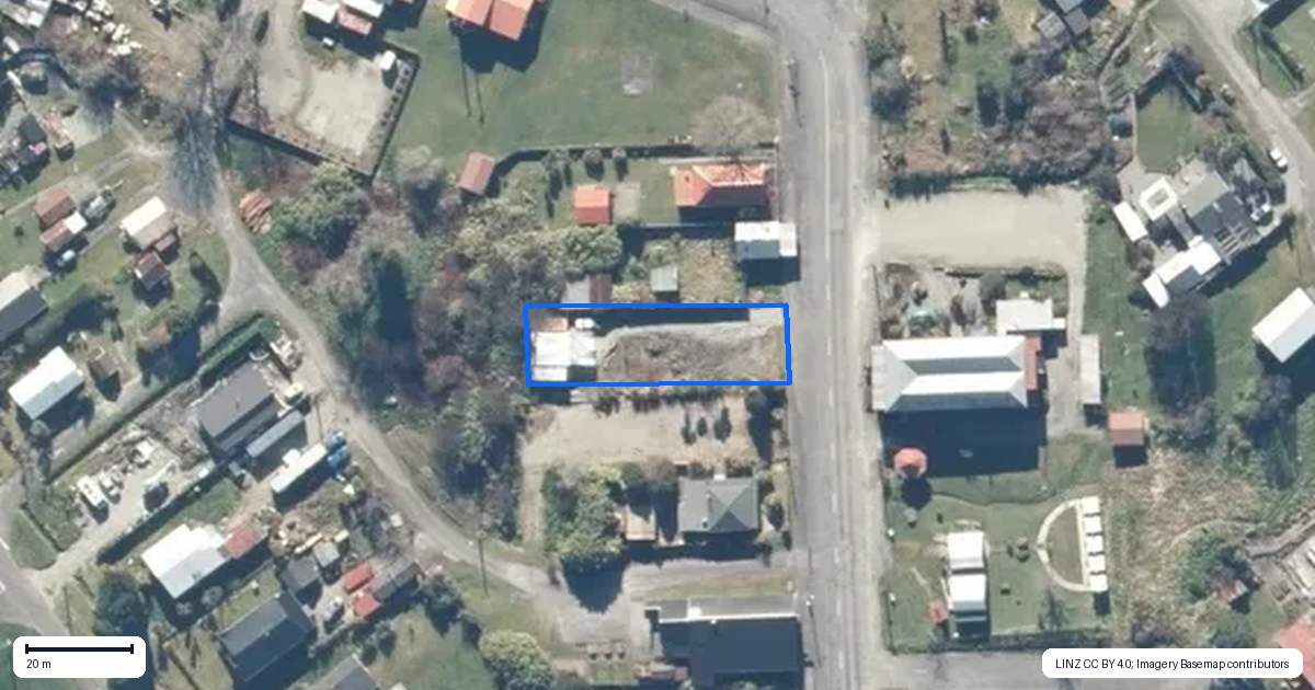Property context map for 27 Hart Street, Blackball, Greymouth