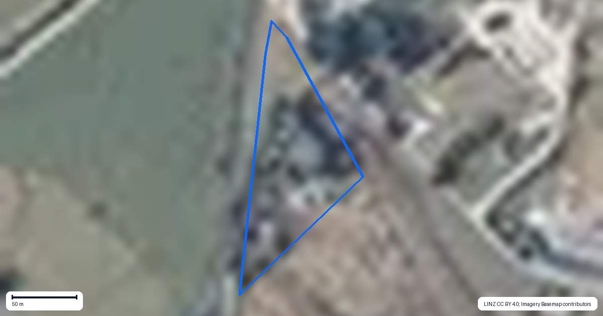 Property context map for 47 Napoleon Street, Ahaura