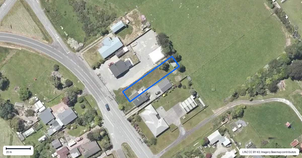 Property context map for 68 Moorhouse Street, Ross