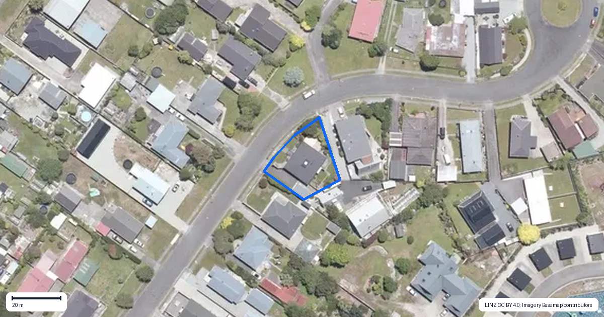Property context map for 168 Rolleston Street, Hokitika