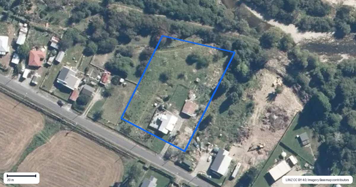 Property context map for 33 Red Jacks Road, Ngahere