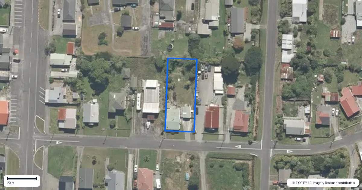 Property context map for 28 Mills Street, Runanga