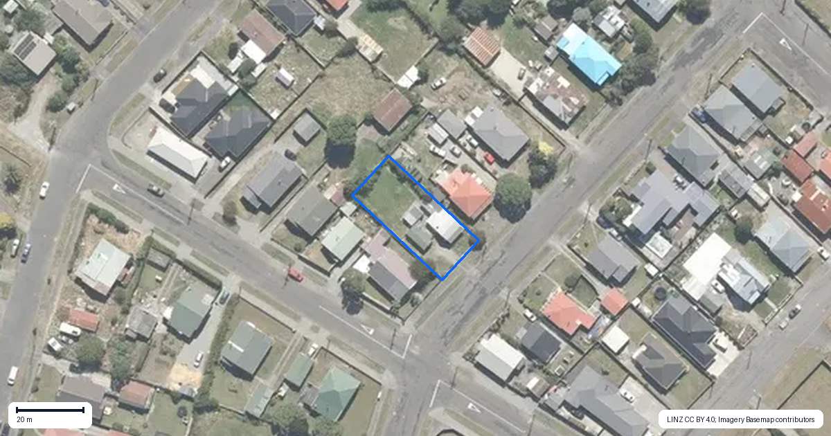 Property context map for 38 Blake Street, Blaketown, Greymouth