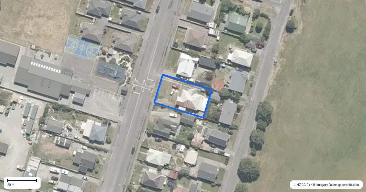 Property context map for 95 Blake Street, Blaketown, Greymouth