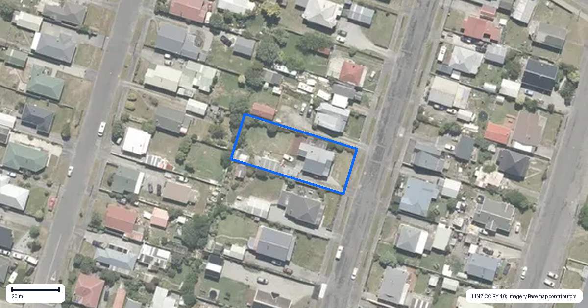 Property context map for 56 Blake Street, Blaketown, Greymouth