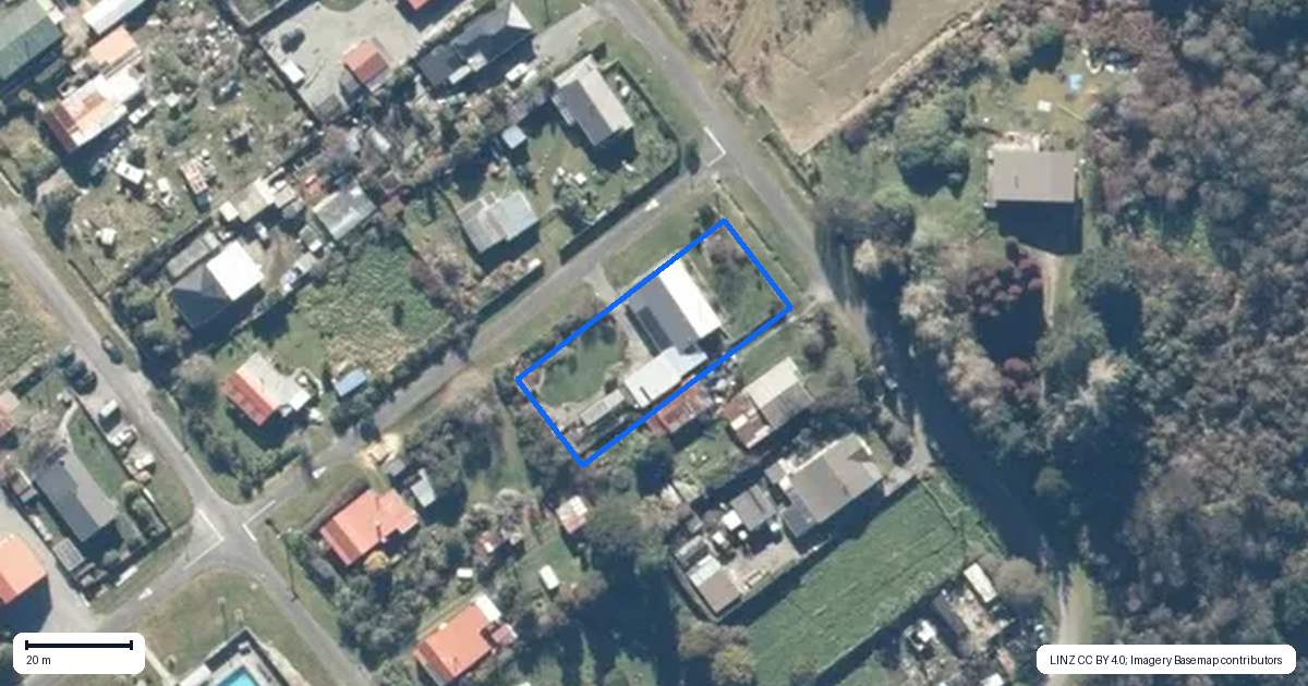 Property context map for 22 Denston Street, Blackball, Greymouth
