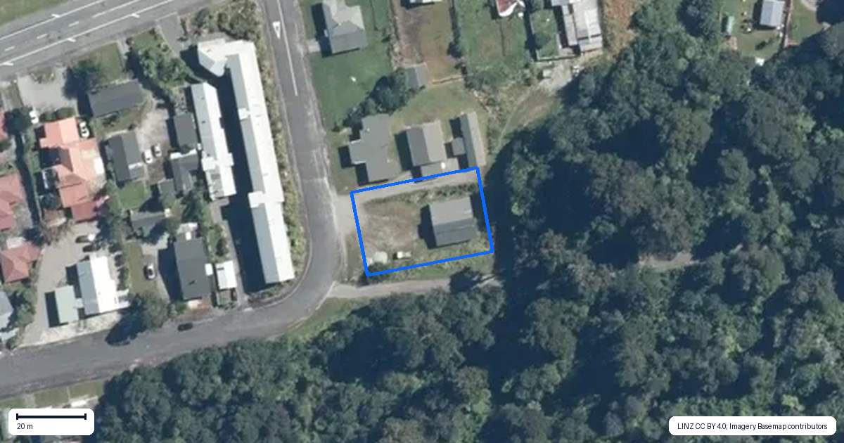 Property context map for 7 Sullivan Road, Fox Glacier