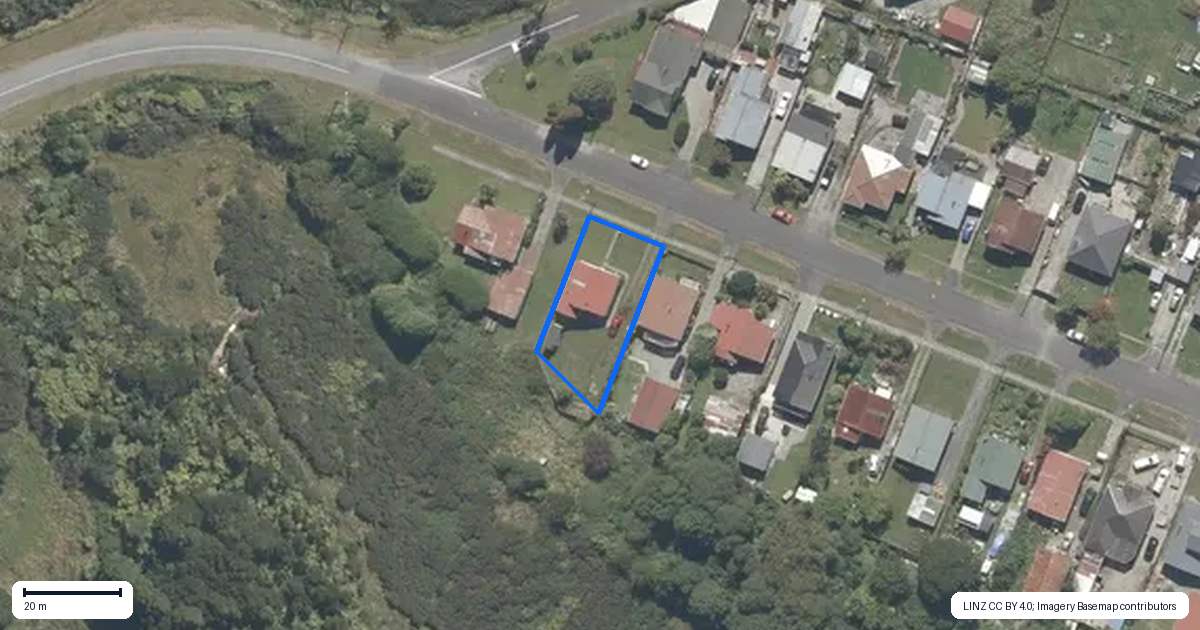 Property context map for 3 Inverness Street, Dunollie, Runanga