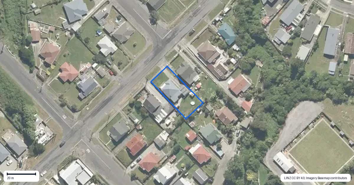 Property context map for 62 Hall Street, Cobden, Greymouth