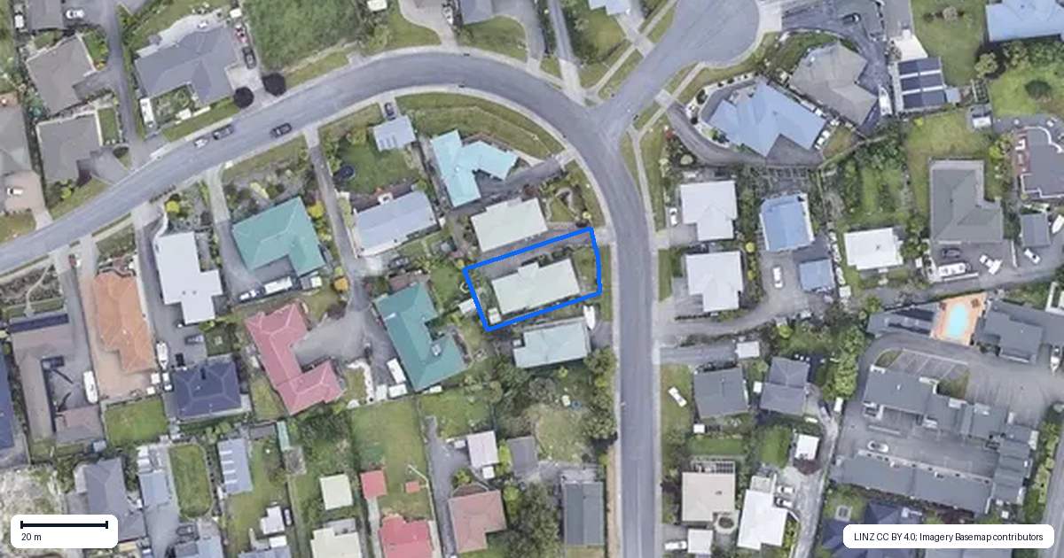 Property context map for 1A Fyffe Avenue, Kaikoura