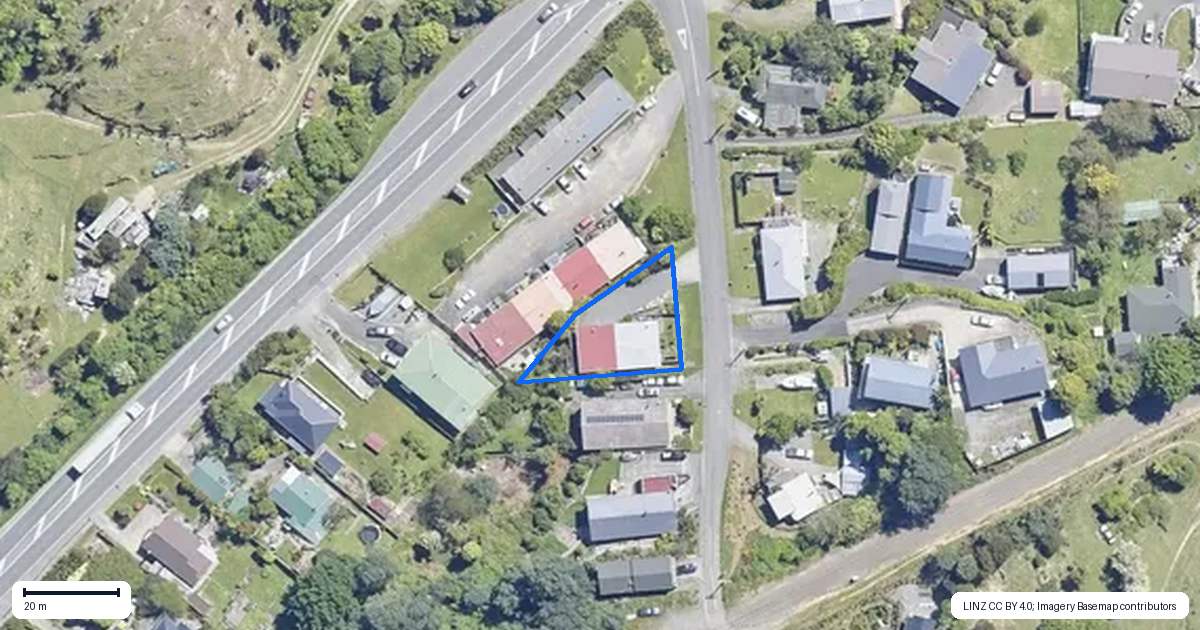 Property context map for 5B Angle Street, Picton