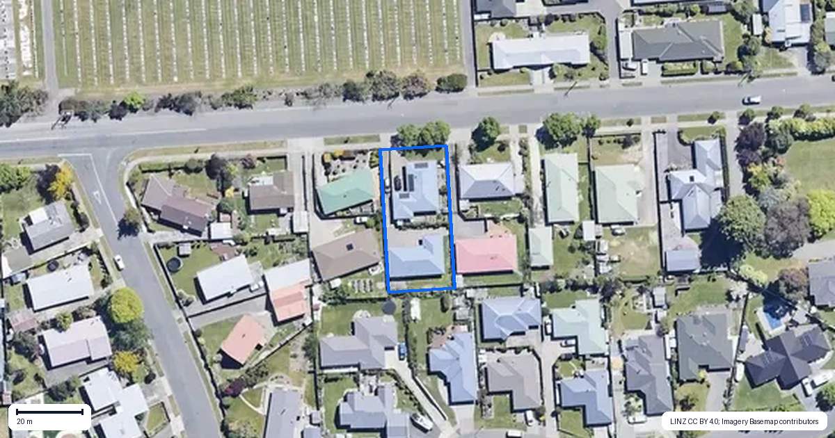 Property context map for 16D Wither Road, Witherlea, Blenheim