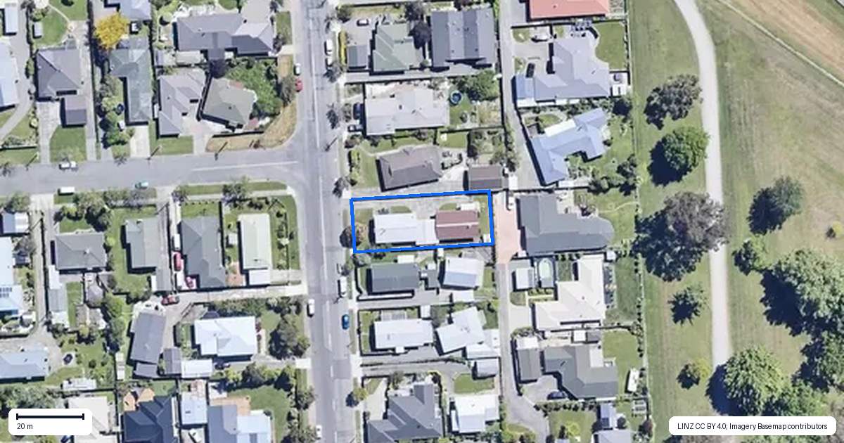 Property context map for 62B McLauchlan Street, Springlands, Blenheim