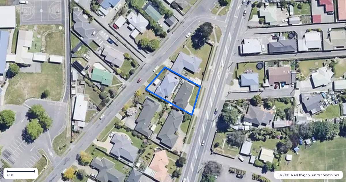 Property context map for 3 Burleigh Road, Redwoodtown, Blenheim