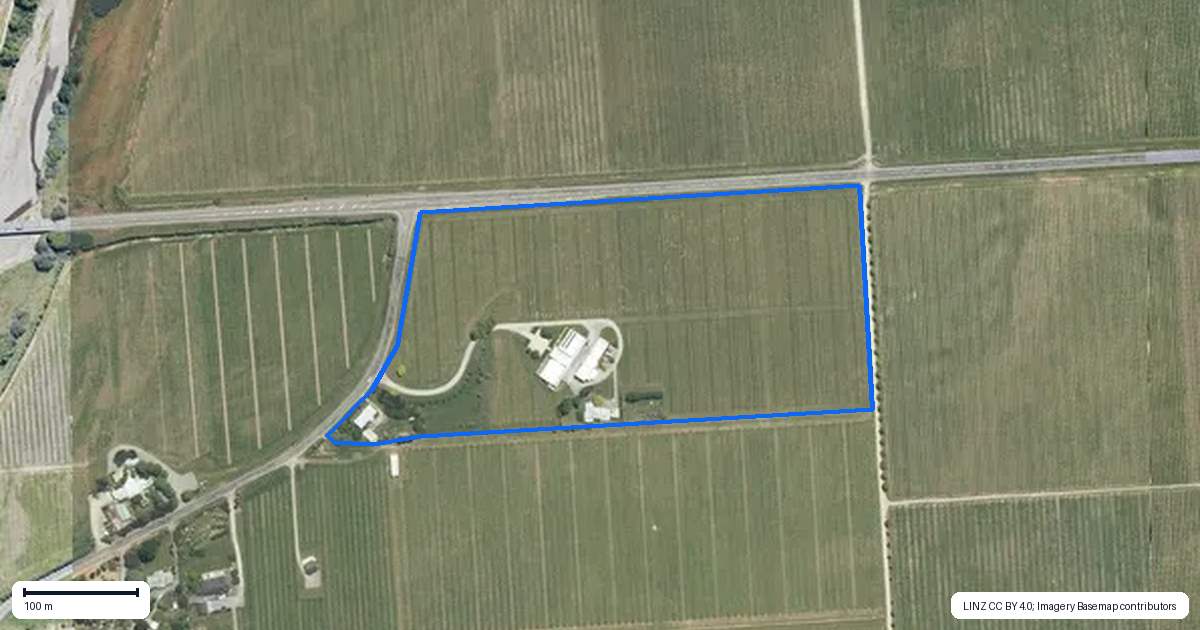 Property context map for 15 Godfrey Road, Fairhall