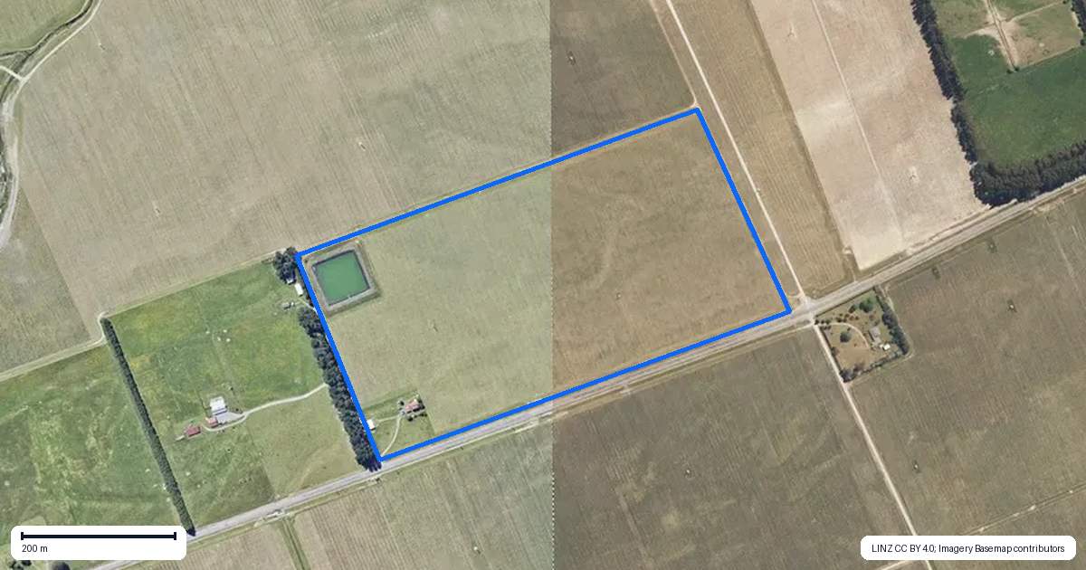 Property context map for 2486 State Highway 63, Wairau Valley