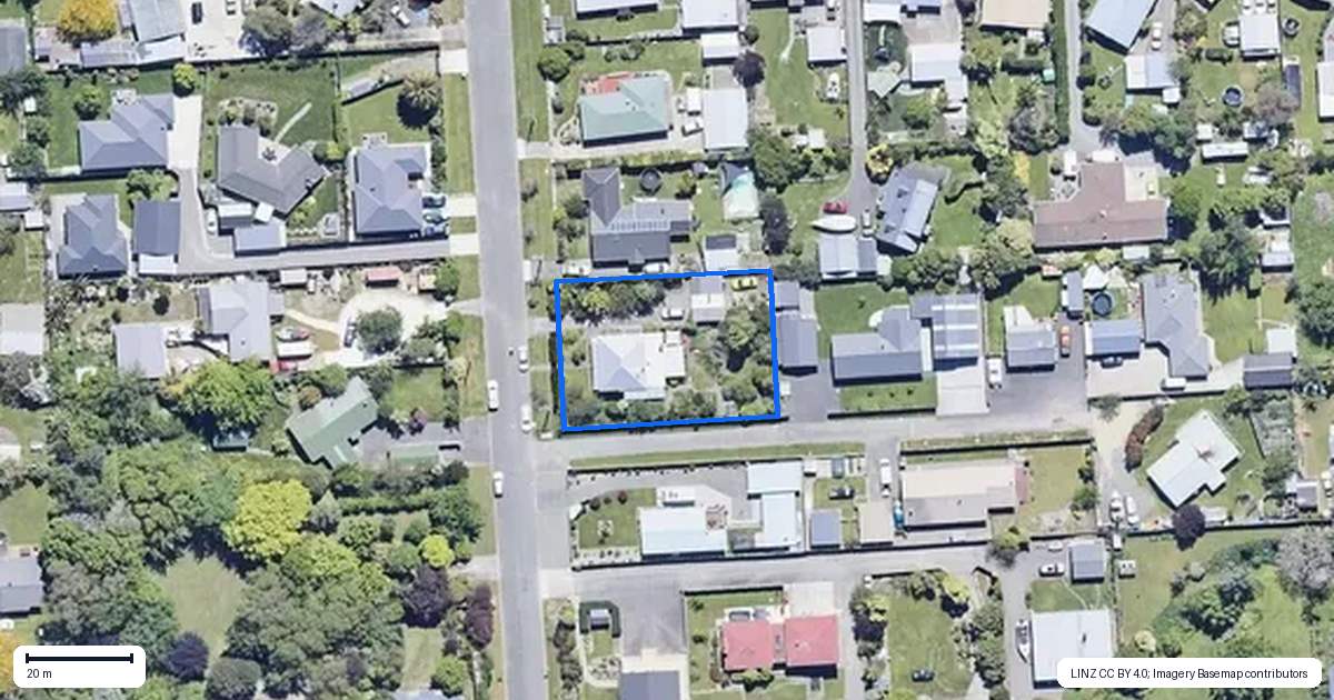 Property context map for 62 Inkerman Street, Renwick