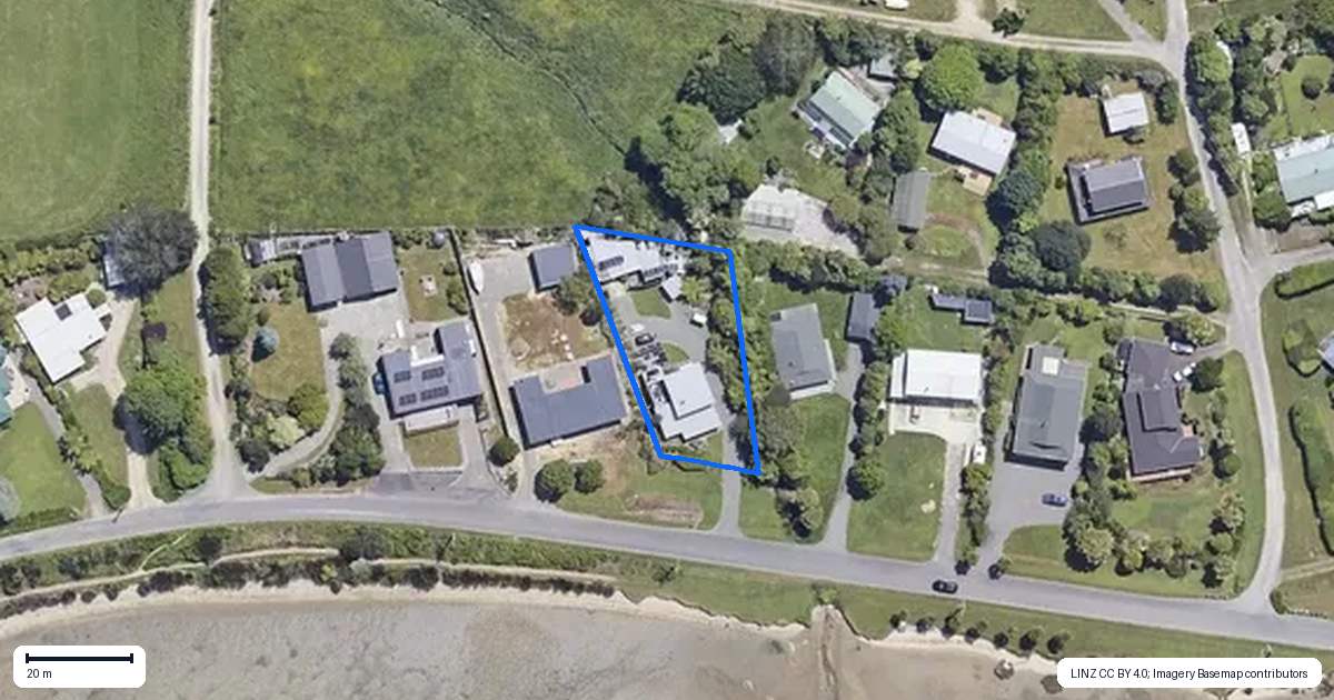 Property context map for 357 Anakiwa Road, Anakiwa, Linkwater