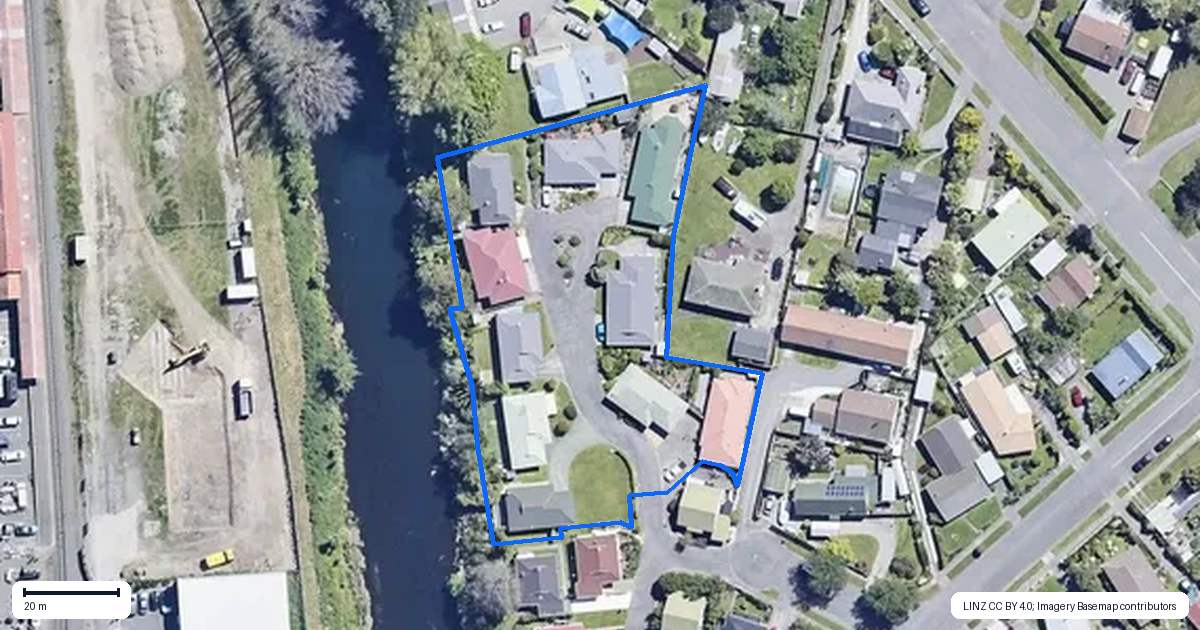 Property context map for 24 Dawkins Place, Islington, Blenheim