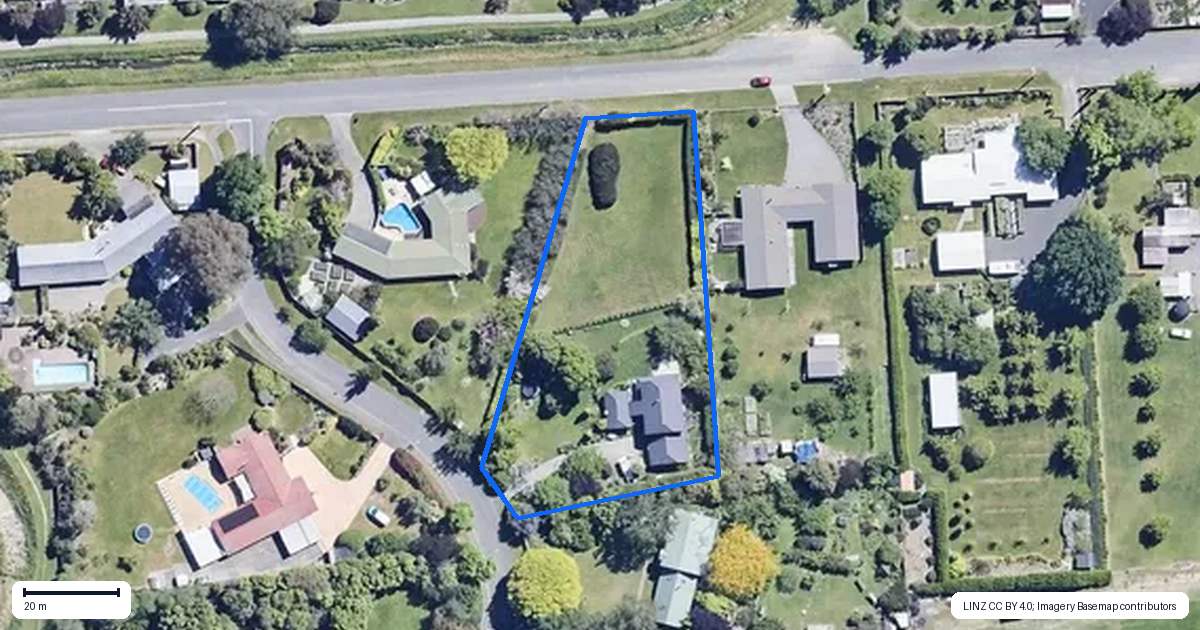 Property context map for 3 Glenhill Drive, Witherlea, Blenheim
