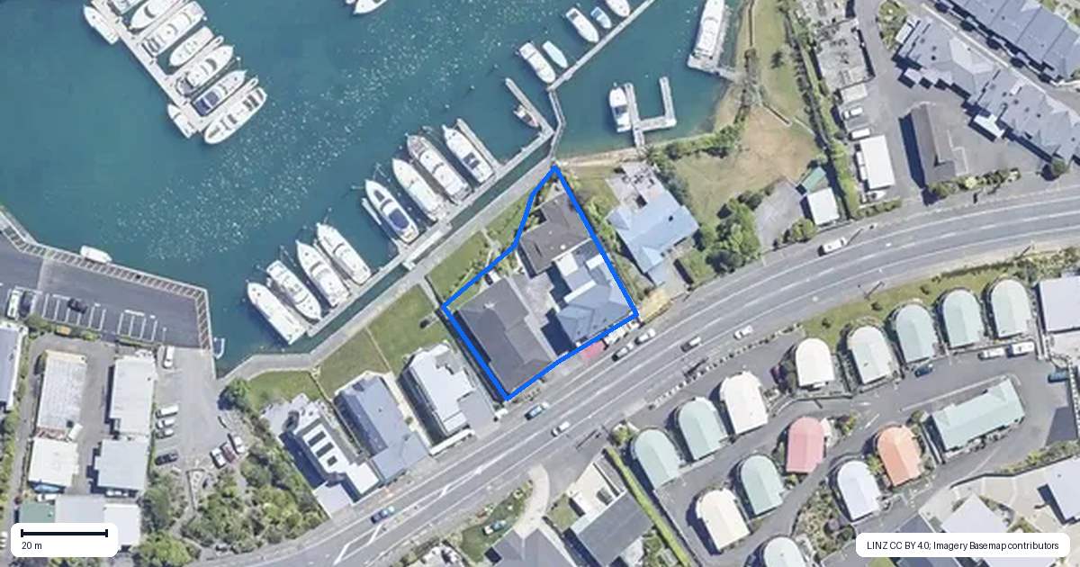 Property context map for 41A Waikawa Road, Picton
