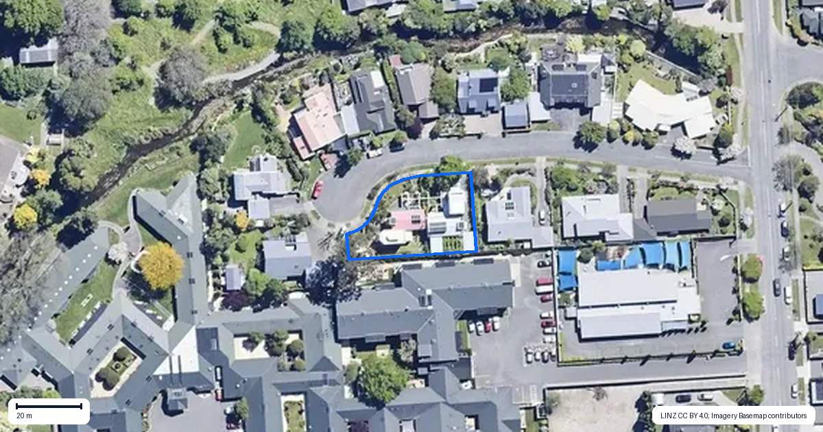 Property context map for 5 Clouston Gardens, Springlands, Blenheim