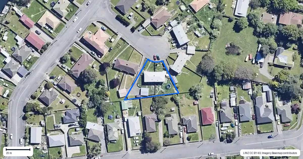 Property context map for 8 Dix Crescent, Riversdale, Blenheim