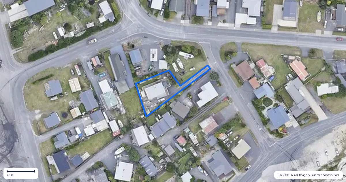 Property context map for 2A Weka Road, South Bay, Kaikoura