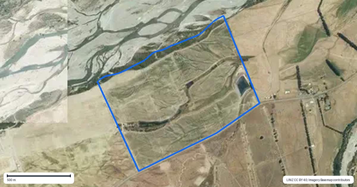 Property context map for 4816 State Highway 63, Wairau Valley