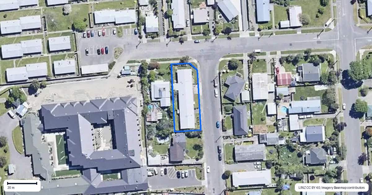 Property context map for 2C Karina Crescent, Redwoodtown, Blenheim