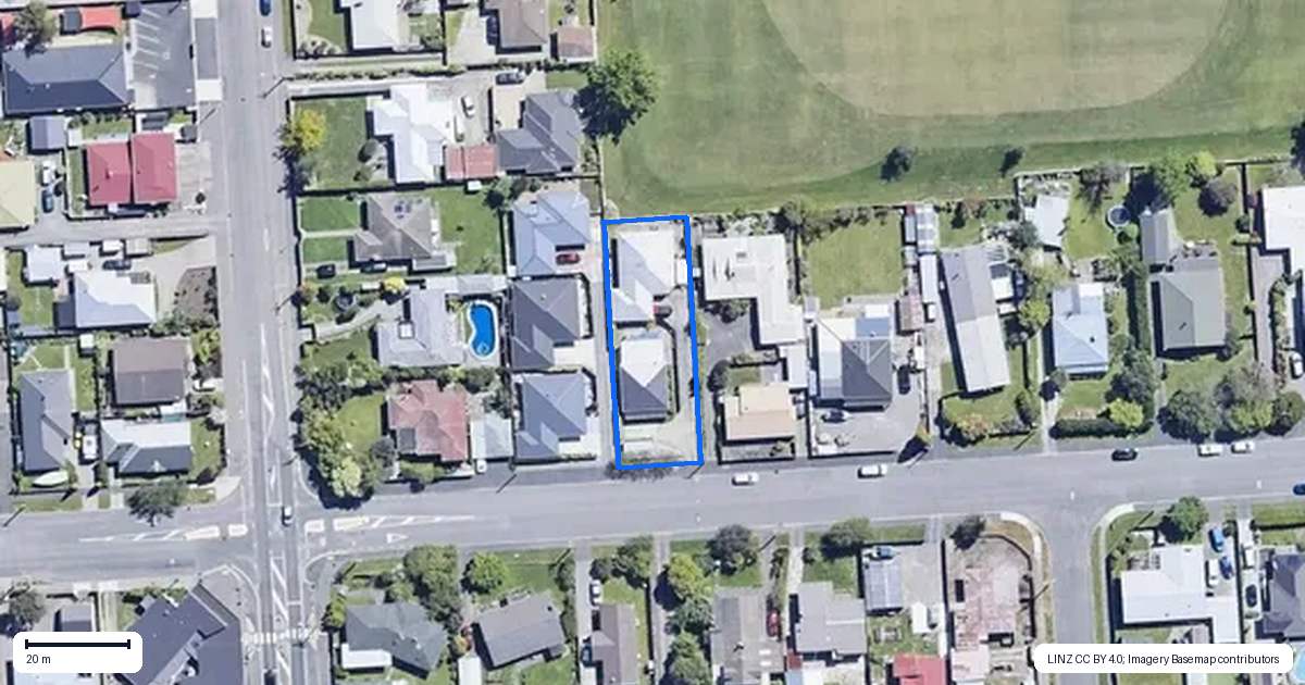 Property context map for 73 Muller Road, Blenheim