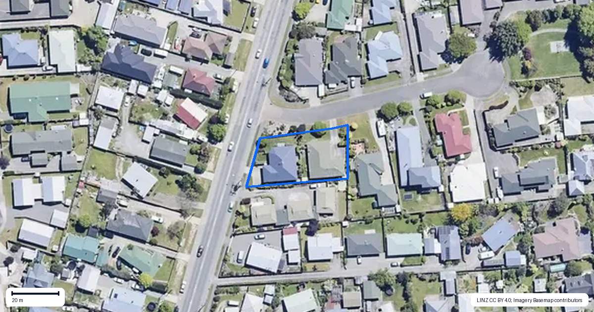 Property context map for 2 Robalan Place, Redwoodtown, Blenheim