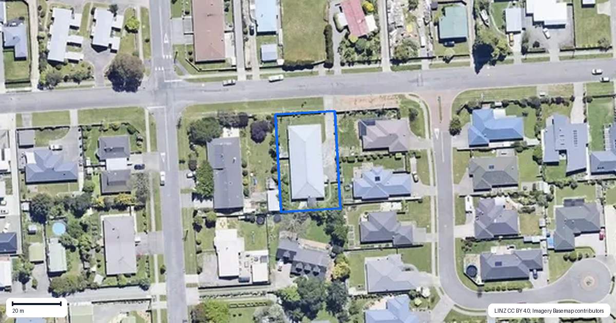 Property context map for 65A Havelock Street, Renwick
