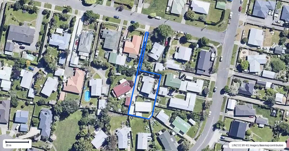 Property context map for 7A Lucas Street, Riversdale, Blenheim