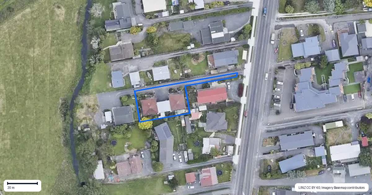 Property context map for 149A Beach Road, Kaikoura
