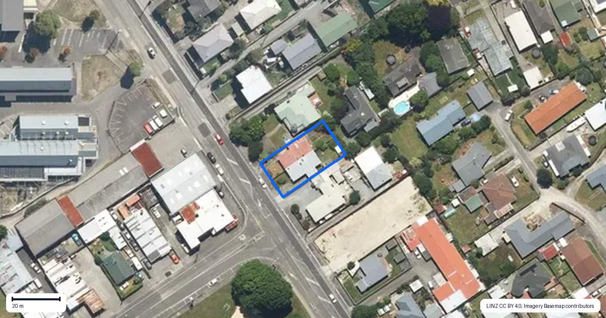 Property context map for 45B Ward Street, Trentham, Upper Hutt